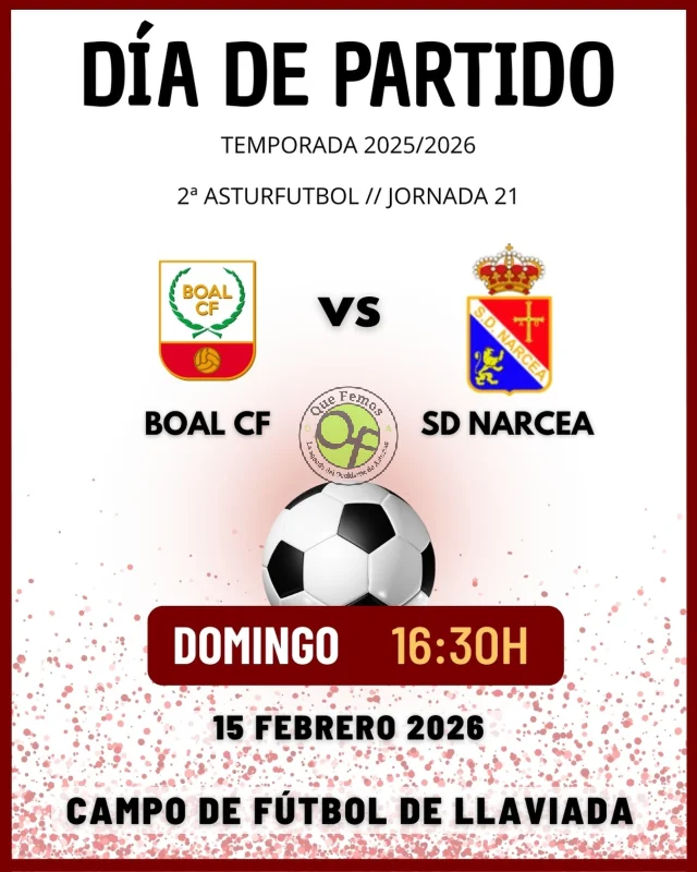 El Boal C.F. recibe al S.D.Narcea