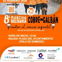 VIII Marcha Solidaria Galbán 2026 en Somiedo