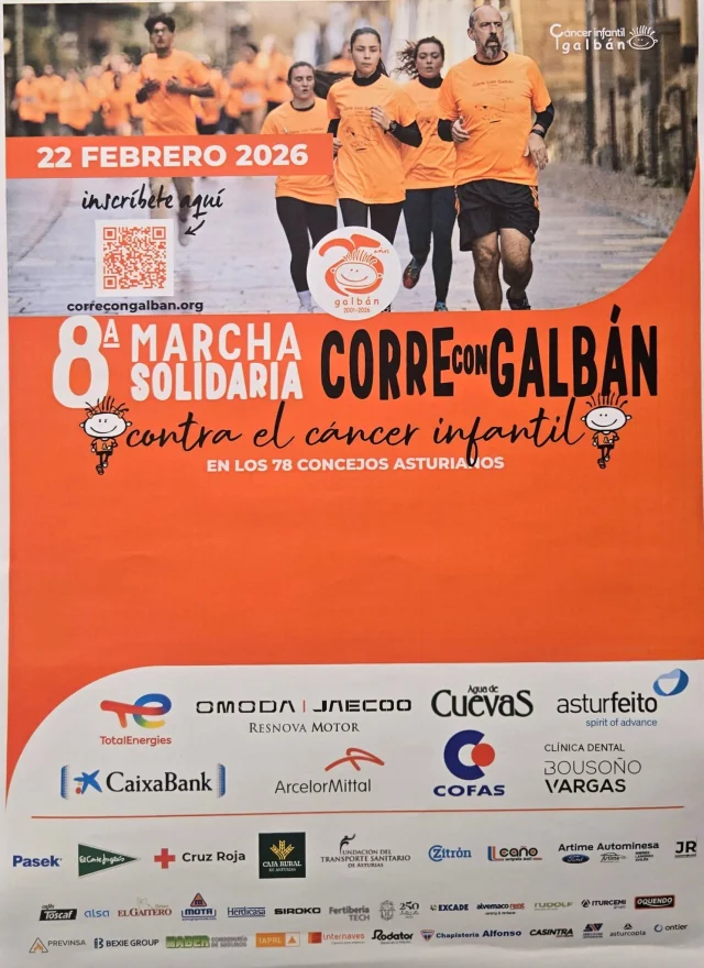 VIII Marcha Solidaria Galbán 2026 en Cangas del Narcea