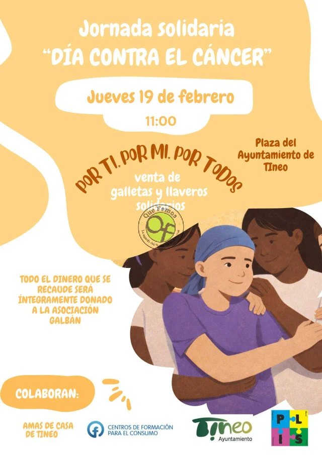 El pròximo jueves Tineo celebra una Jornada solidaria 