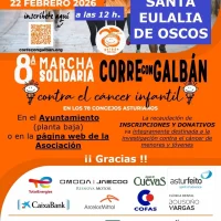 VIII Marcha Solidaria Galbán 2026 en Santalla de Oscos