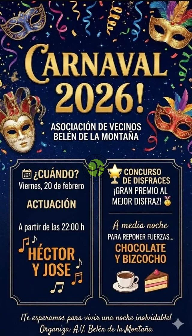 Carnaval 2026 en Belén de la Montaña