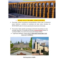 El Grupo de Montaña Sociedad Amigos de Boal organiza un viaje a Segovia