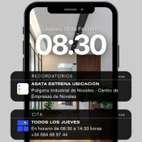 ASATA lleva sus servicios hasta el Centro de Empresas de Novales de El Franco