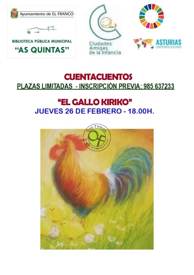 Cuentacuentos en As Quintas: 