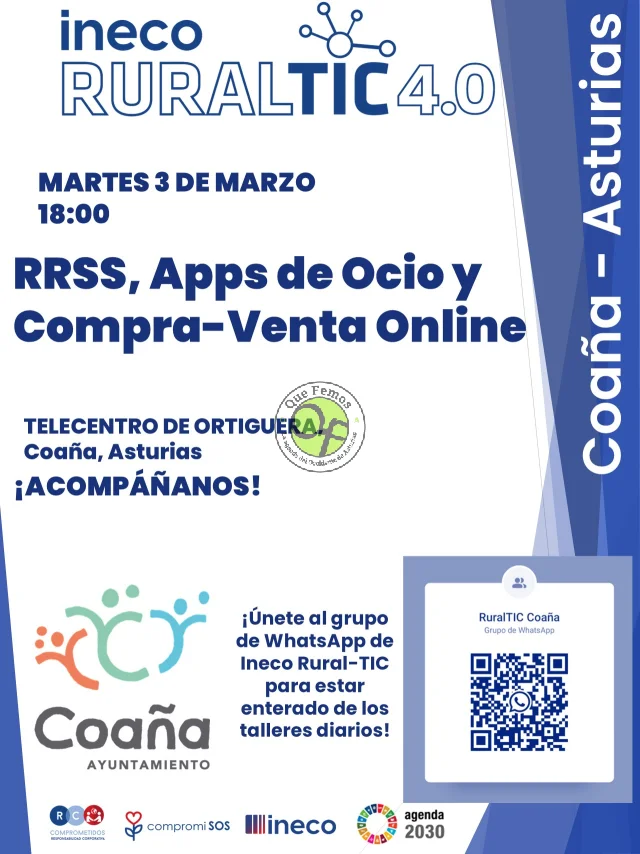 En el Telecentro de Ortiguera se aprenderá mucho más sobre las 