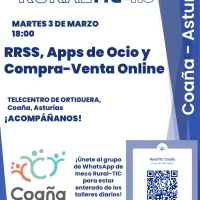 En el Telecentro de Ortiguera se aprenderá mucho más sobre las 