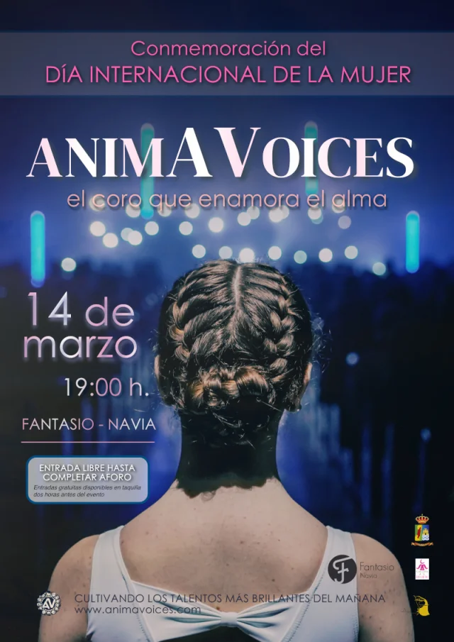 Concierto de animAVoices en el Fantasio de Navia