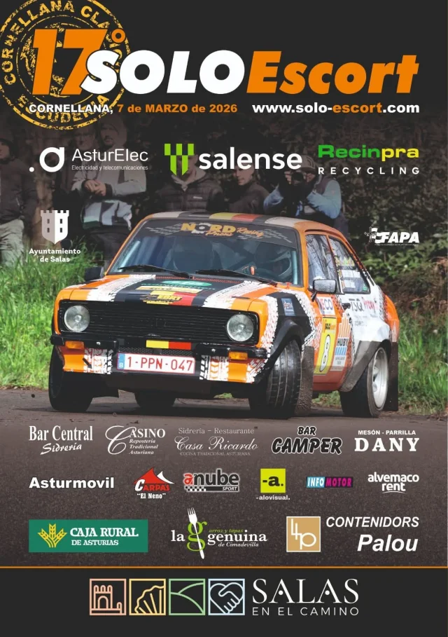 Rally Solo Escort 2026 en Cornellana