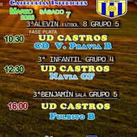 Coaña vive un largo día de fútbol de la mano de los más peques