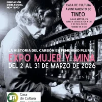 Exposición Mujer y Mina en la Casa de Cultura de Tineo