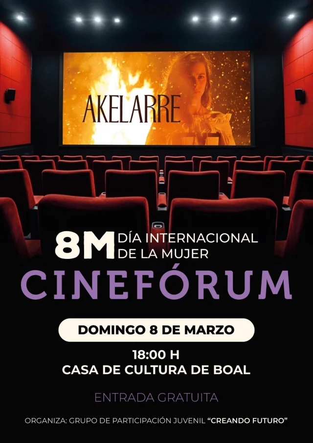 Cinefórum en Boal con 