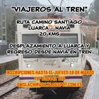 Grupo de Montaña La Chiruca se sube de nuevo al tren