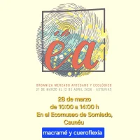 La Esencia Artesana se sentirá en el Ecomuseo de Somiedo con dos fantásticos talleres: macramé y cueroflexia