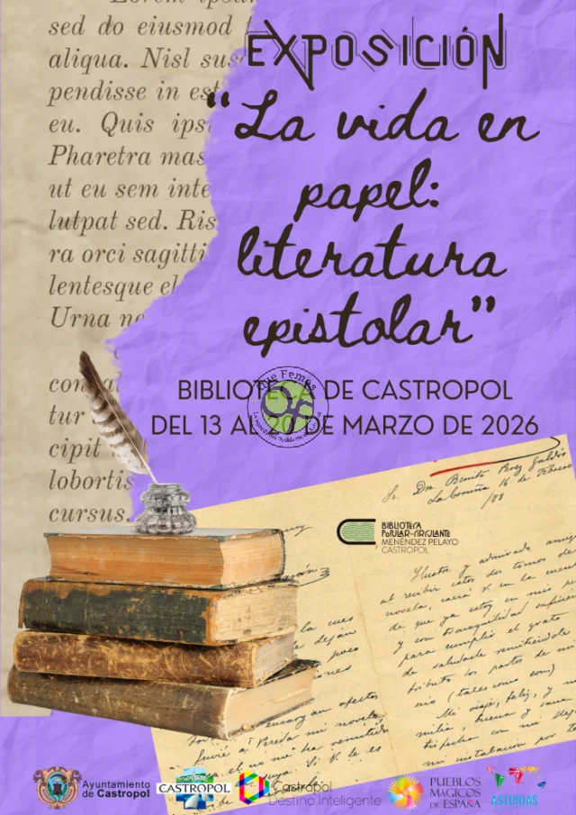 La Biblioteca de Castropol acoge la exposición 