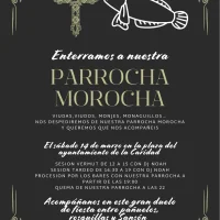El próximo sábado A Caridá se viste de luto para despedir a la Parrocha Morocha