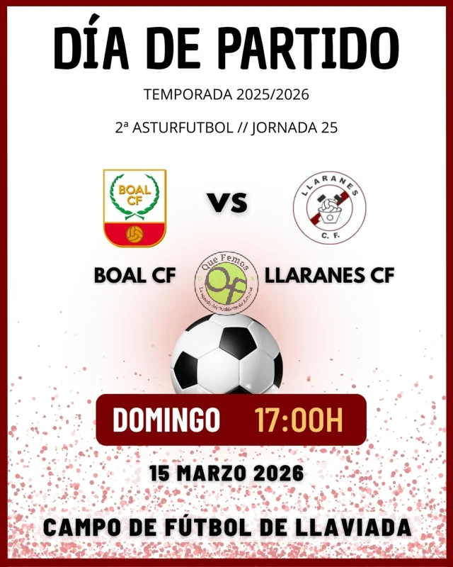 El Boal C.F. recibe al Llaranes C.F.