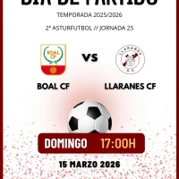 El Boal C.F. recibe al Llaranes C.F.