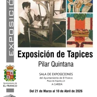 Exposición de tapices de Pilar Quintana en A Caridá