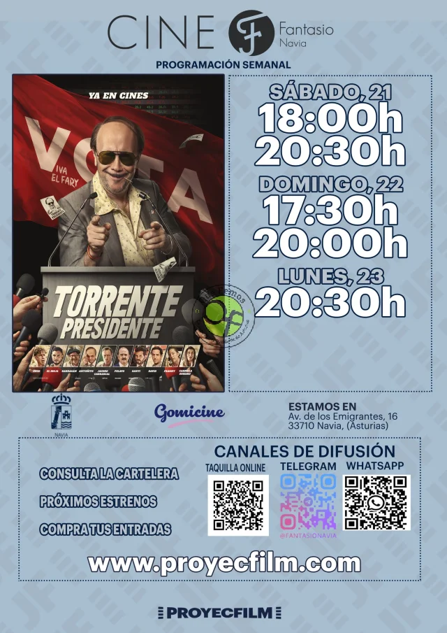 Cine en el Fantasio: 