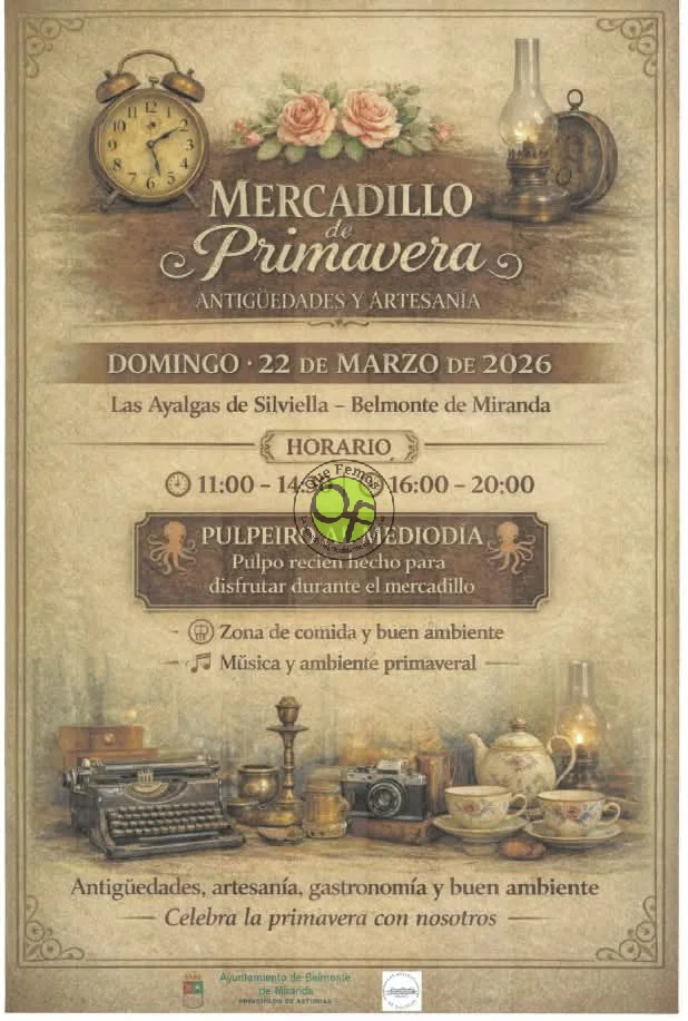 Mercadillo de Primavera en Las Ayalgas de Silviella