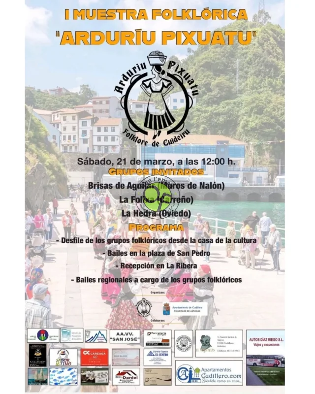I Muestra Folklórica Arduríu Pixuato 2026 en Cuideiru