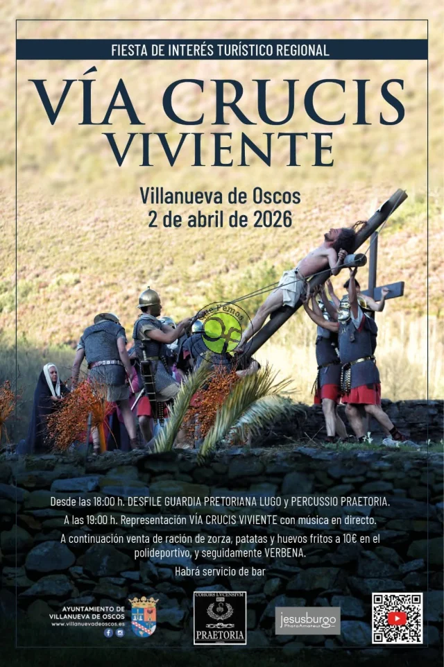 Vía Crucis Viviente de Villanueva de Oscos 2026