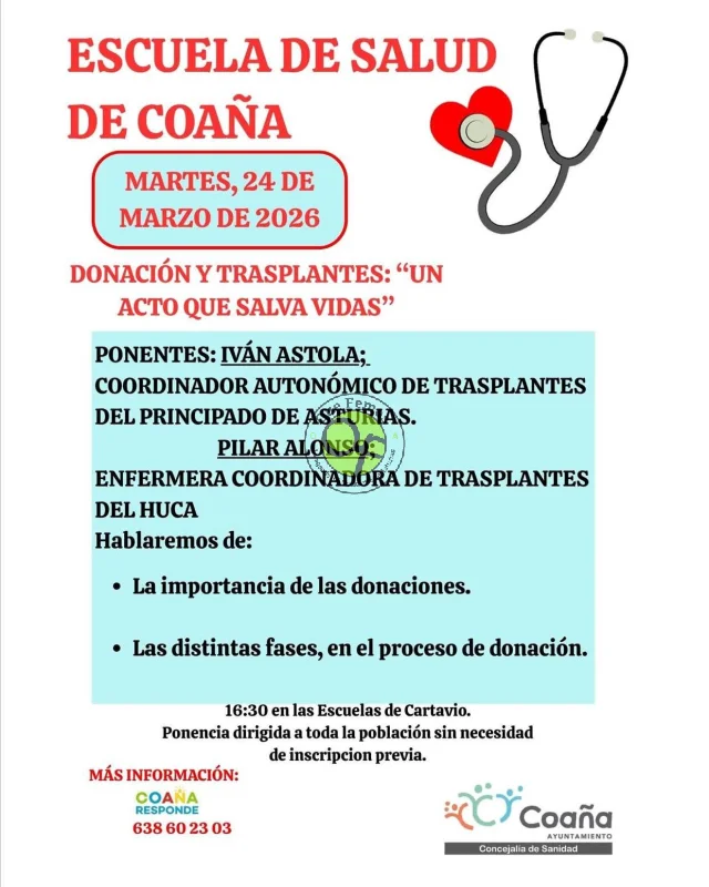 Escuela de Salud de Coaña: 