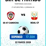 El Boal C.F. visitará a la S.D. AT Camocha