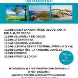 El Grupo de Senderismo As Maniotas organiza salida de Porcía a Viavélez