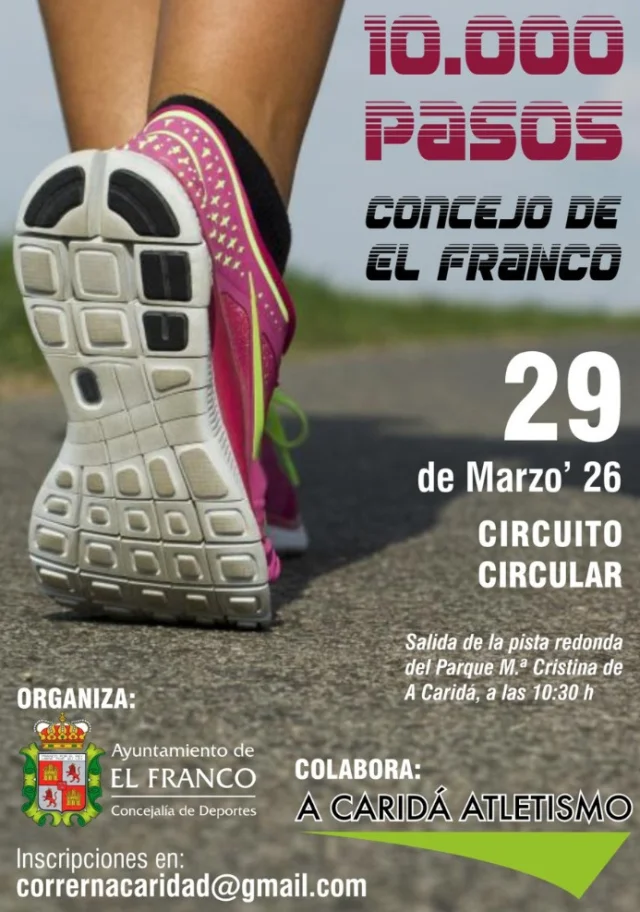 Los 10.000 pasos Concejo de El Franco 2026