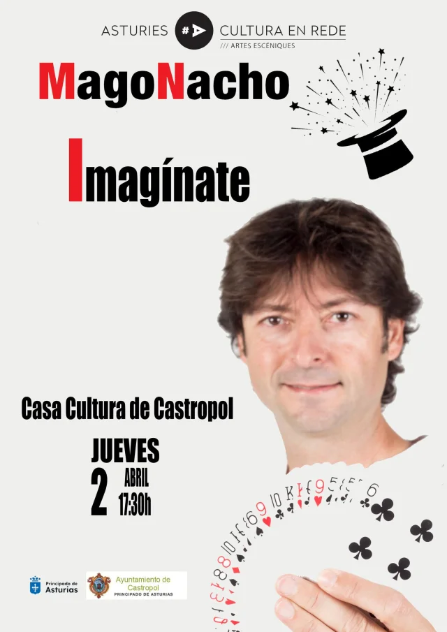 El Mago Nacho visita Castropol