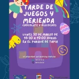 Tarde de juegos y merienda en Tapia de Casariego