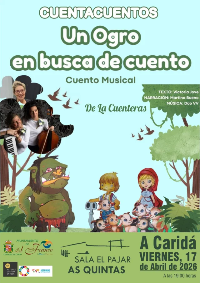 Cuentacuentos musical con Las Cuenteras en As Quintas