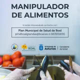Curso de manipulador de alimentos en Boal