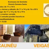 Horario del Ecomuseo de Somiedo en la Semana Santa 2026