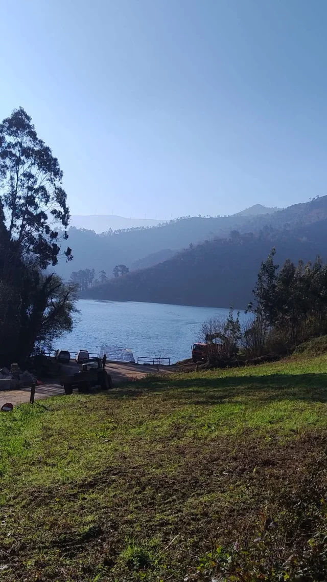 Reunión en Arbón sobre las obras del Pantalán con la Dirección General de Reto Demográfico