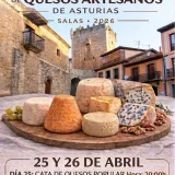 Certamen de Quesos Artesanos de Asturias 2026 en Salas