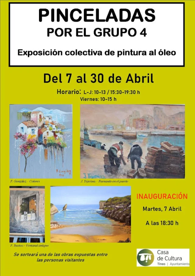 Tineo acoge la exposición del Grupo 4 de Mieres 