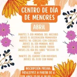  Centro de Día de Menores de Tapia de Casariego: mes de abril