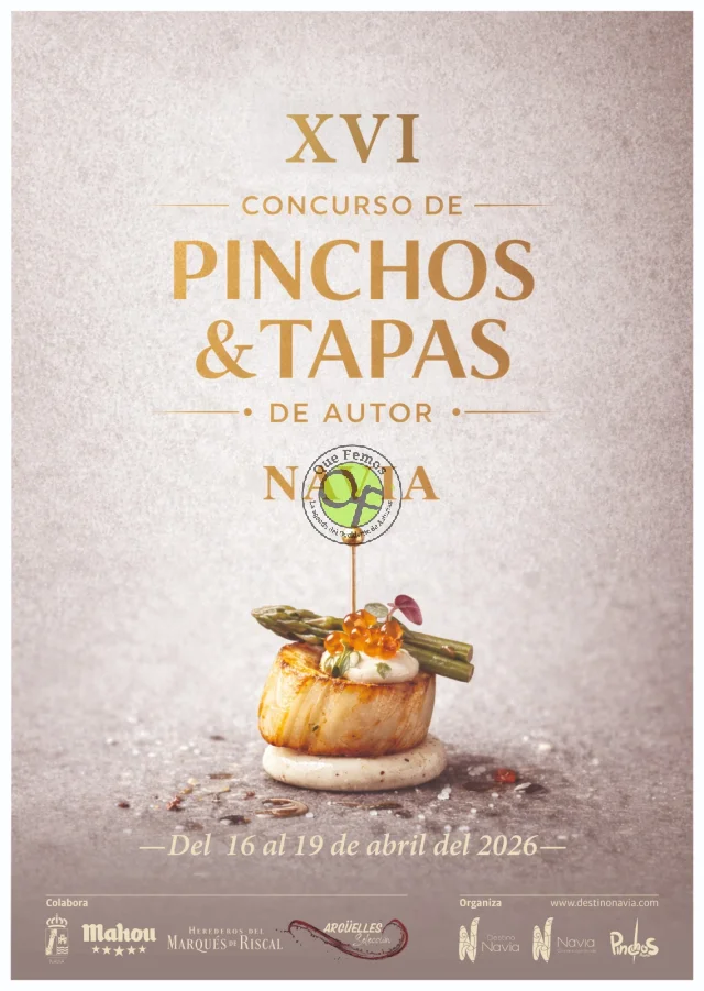 XVI Concurso de Pinchos y Tapas de Autor 2026