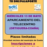 Renovación y obtención del DNI o pasaporte en Coaña: abril 2026