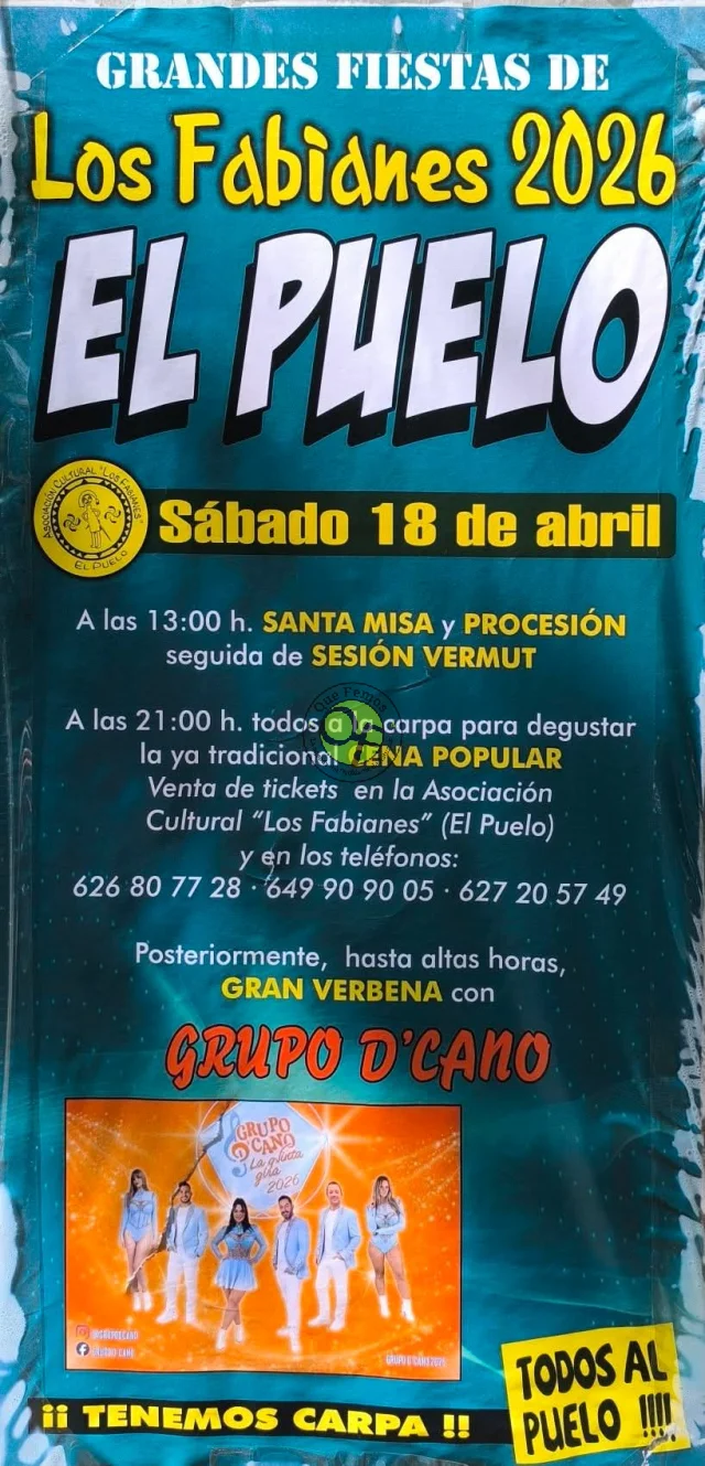 Fiesta de Los Fabianes 2026 en El Puelo