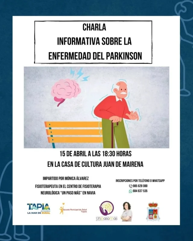Charla sobre Párkinson en Tapia de Casariego