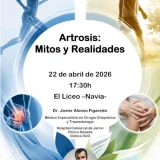 Charla sobre la artrosis en la Escuela de Salud de Navia