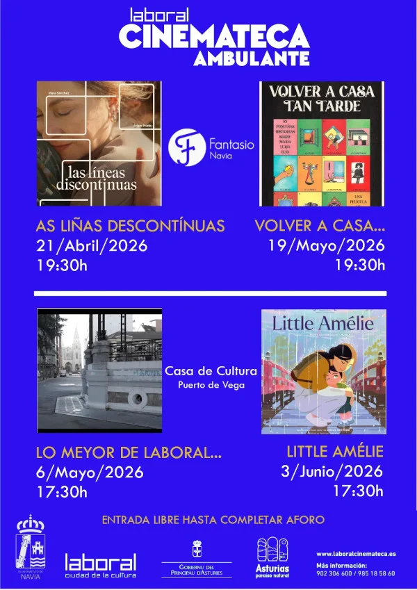 La Cinemateca Ambulante llega a Puerto de Vega con 