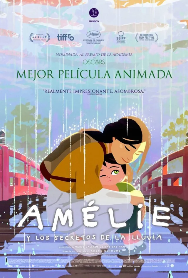 Puerto de Vega recibe a la pequeña Amélie con la Cinemateca Ambulante