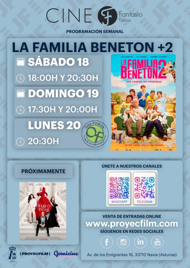 Cine en el Fantasio: 