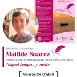 Encuentro con la autora Matilde Suárez en Boal