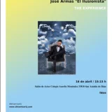 José Armas El Ilusionista lleva su espectáculo The Experience hasta Ibias